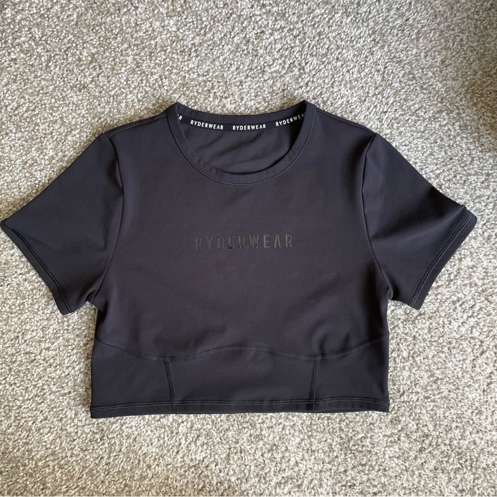 Ryderwear Black Crop Top